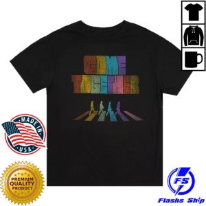 kenny The Beatles Merch Store Come Together Black T Shirt