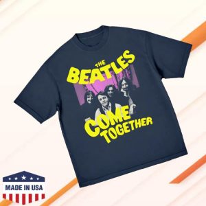 kenny The Beatles Merch Store Come Together Distressed Navy T Shirta kenny The Beatles Merch Store Come Together Distressed Navy T Shirta