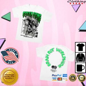 kenny The Boys Merch Store Green Gang Brush Head Teev kenny The Boys Merch Store Green Gang Brush Head Teev