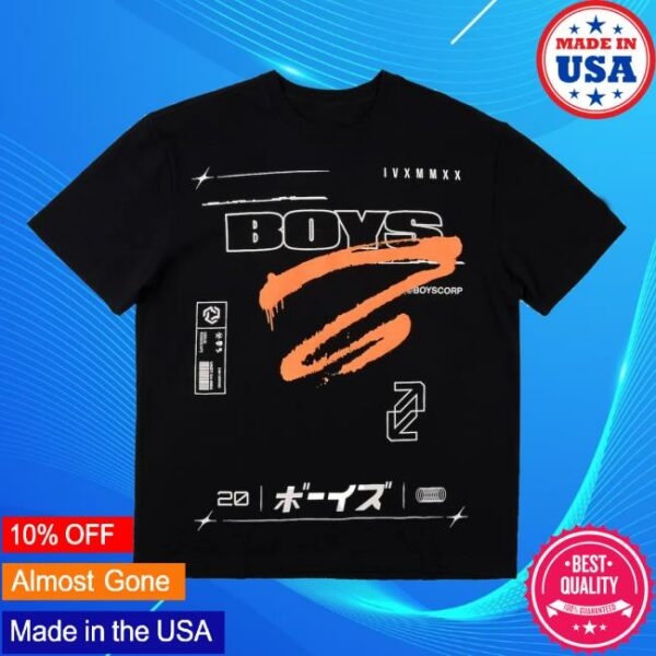 kenny The Boys Merch Store Standard Issue Black Oversized Tee