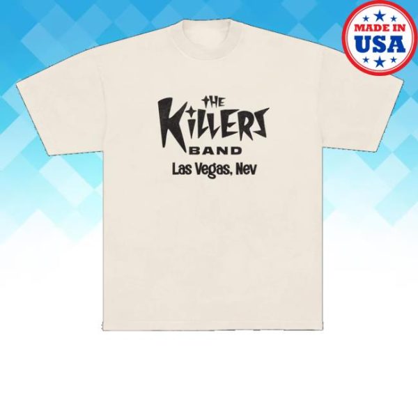 kenny The Killers Music Store Merch Summer In Vegas Tee