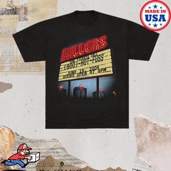 kenny The Killers Music Store Merch Summer Motel Sign Tee