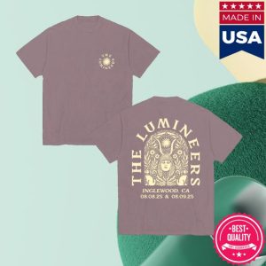 kenny The Lumineers Merch The Lumineers Automatic August 8 9Th Inglewood Event Tee