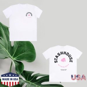 kenny The Stash House Merch Store Arc White Regular Tee