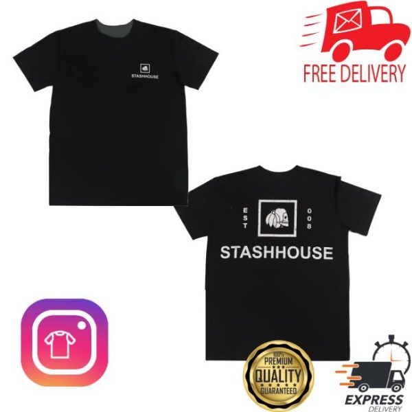 kenny The Stash House Merch Store Boxed Black Regular Tee