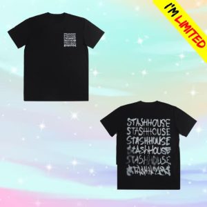 kenny The Stash House Merch Store Tagged Black Regular Tee