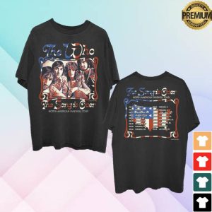 kenny The Who Merch Store The Song Is Over North America Photo Dateback T Shirt