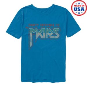 kenny Thirty Seconds To Mars Merch Store Thirty Seconds To Mars Vintage Mars Blue Tee