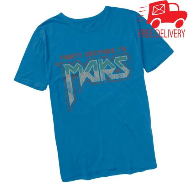 kenny Thirty Seconds To Mars Merch Store Thirty Seconds To Mars Vintage Mars Blue Teea