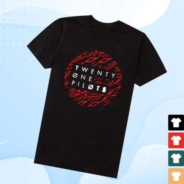 kenny Twenty One Pilots Merch Red Circle T Shirtv