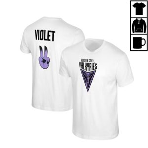 kenny Valkyries Shop Merch Unisex Stadium Essentials White Golden State Valkyries Mascot Name Number T Shirt