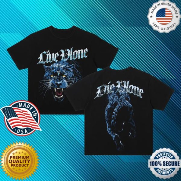 kenny Vlone Live Vlone Die Vlone Merch Pvnther T Shirtaa