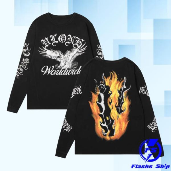 kenny Vlone Live Vlone Die Vlone Merch Riders Club Longsleeveaa