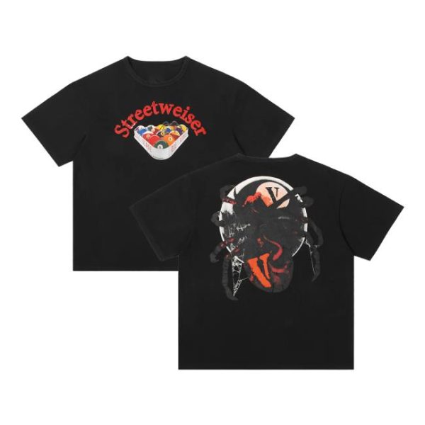 kenny Vlone Live Vlone Die Vlone Merch Streetweiser Black T Shirtaa