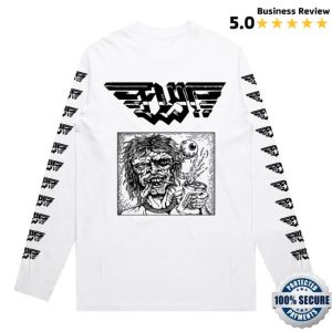 kenny Volume Dealer Merch Store Shop Fly White Longsleeve Tee