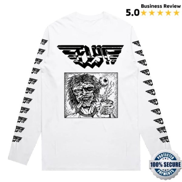 kenny Volume Dealer Merch Store Shop Fly White Longsleeve Tee