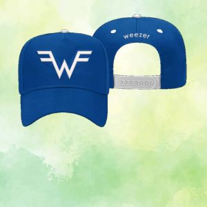 kenny Weezer Webstore Merch Store Blue Logo Hat