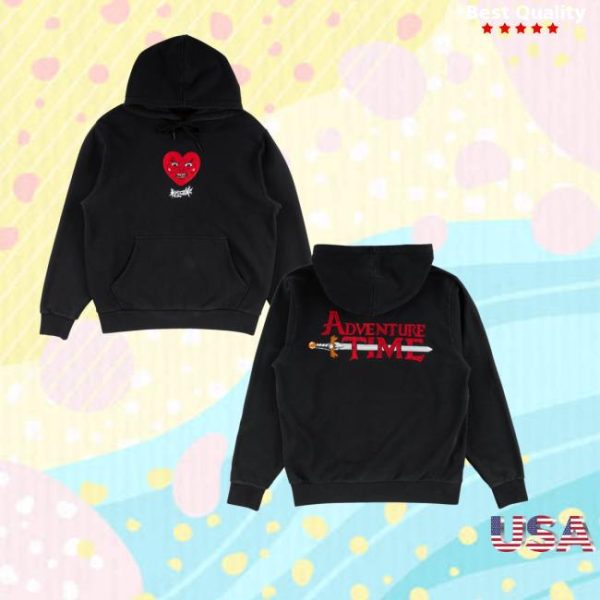 kenny Welcomeskateboards Merch Store Adventure Time X Welcome Hoodie