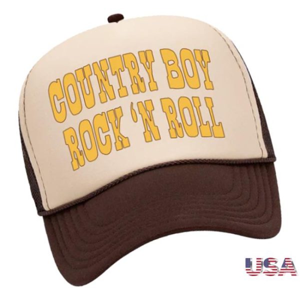 kenny Wyatt Ellis Merch Store Country Boy Rock N Roll Trucker Hata