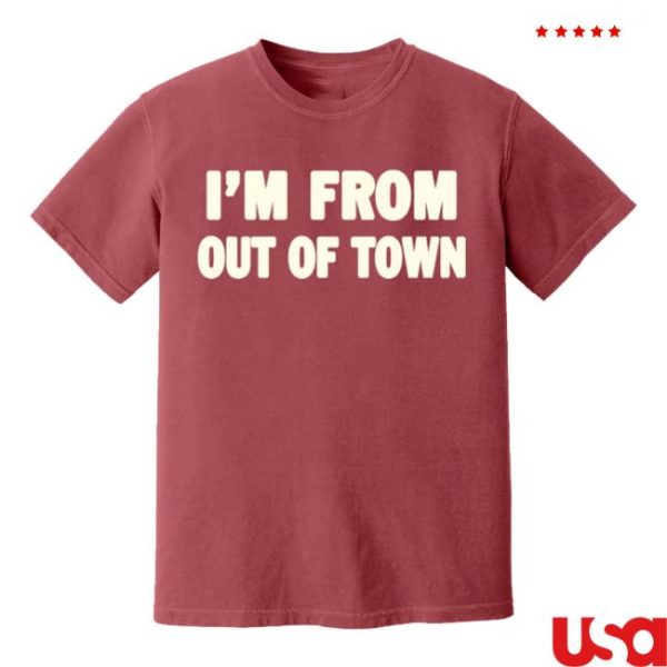 kenny Wyatt Ellis Merch Store Im From Out Of Town Tee