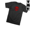 kenny Zero Skateboards Merch Stained Glass Skull Ss Red Shirt