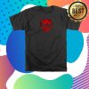 kenny Zero Skateboards Merch Stained Glass Skull Ss Red Shirtv