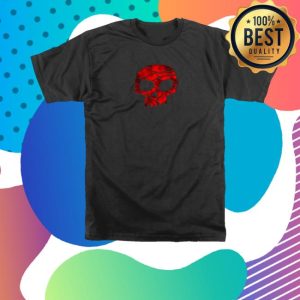 kenny Zero Skateboards Merch Stained Glass Skull Ss Red Shirtv kenny Zero Skateboards Merch Stained Glass Skull Ss Red Shirtv