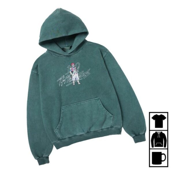 kenny 100Thieves Merch Store Akaza Hoodie Sage Greena