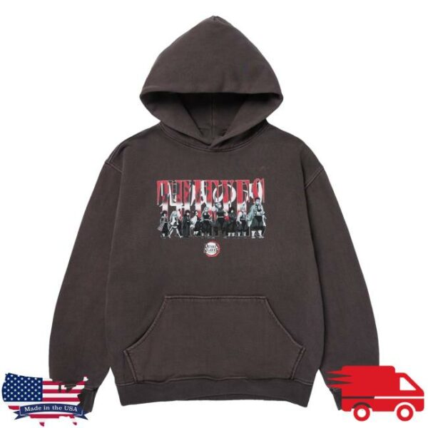 kenny 100Thieves Merch Store Hashira Hoodie Vintage Black