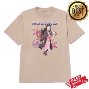 kenny 100Thieves Merch Store Nezuko T Shirt String Tan