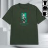 kenny 100Thieves Merch Store Tanjiro Checks T Shirt Forest Green