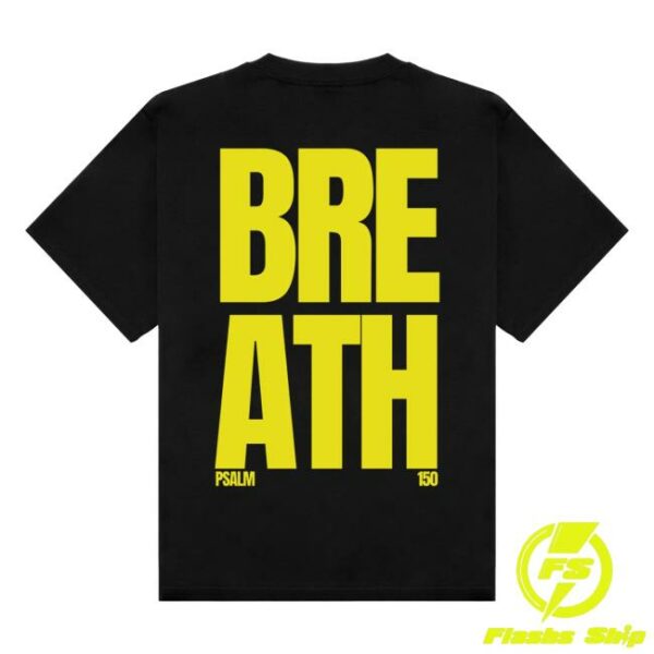 kenny 2819 Merch Store Breath Tee Black Yellowa
