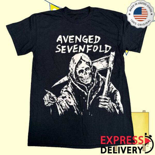 kenny A7x World Merch Store Reaper Soldier Field Pop Up Tee 1