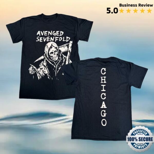 kenny A7x World Merch Store Reaper Soldier Field Pop Up Teeaa 1