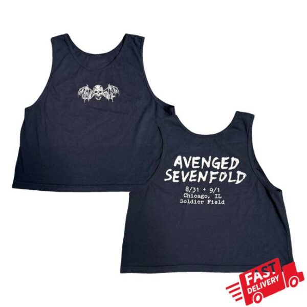 kenny A7x World Merch Store Wesbat Soldier Field Pop Up Womens Tank Topaa