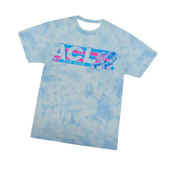 kenny Acl Festival Store Merch Run Club Skeleton Tie Dye Teev