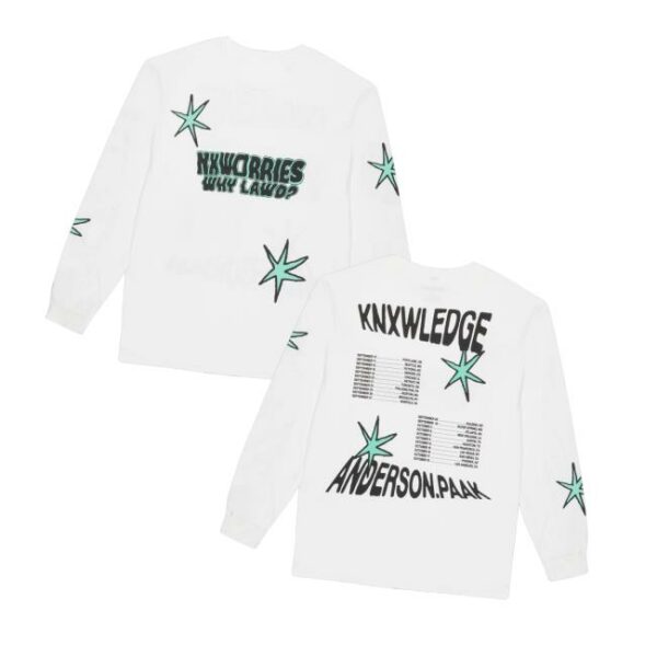kenny Anderson Paak Merch Store Starry Longsleevev