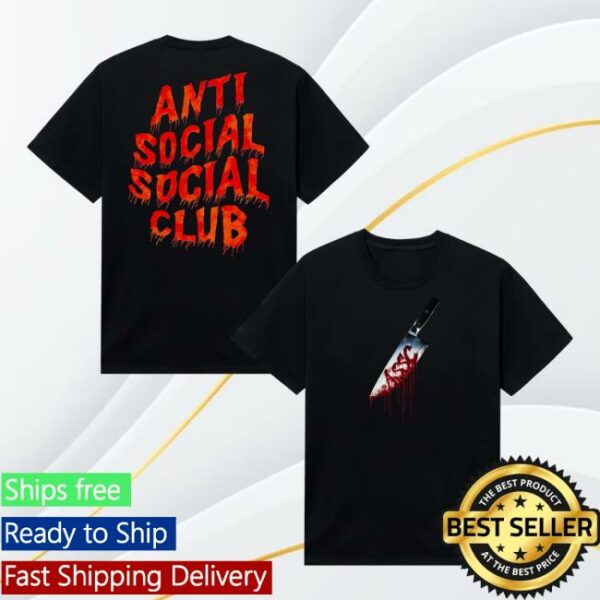 kenny Antisocialsocialclub Merch Store Assc Knife Teeaa