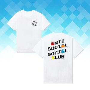 kenny Antisocialsocialclub Merch Store Assc X Pac Man Pixel Tee