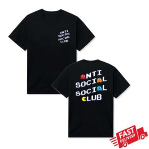 kenny Antisocialsocialclub Merch Store Assc X Pac Man Pixel Teee