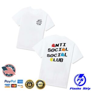 kenny Antisocialsocialclub Merch Store Assc X Pac Man Pixel Teev kenny Antisocialsocialclub Merch Store Assc X Pac Man Pixel Teev