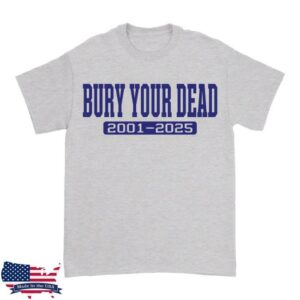 kenny Armada Merch Store Bury Your Dead Varsity Grey Tee kenny Armada Merch Store Bury Your Dead Varsity Grey Tee
