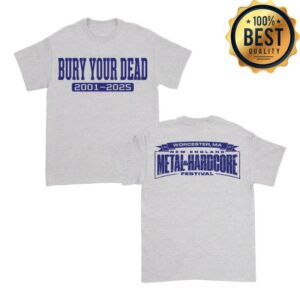 kenny Armada Merch Store Bury Your Dead Varsity Grey Teeaa kenny Armada Merch Store Bury Your Dead Varsity Grey Teeaa