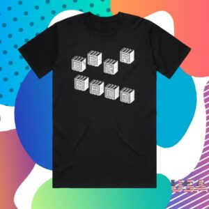 kenny Beta Band Merch Store Blocks Black T Shirt