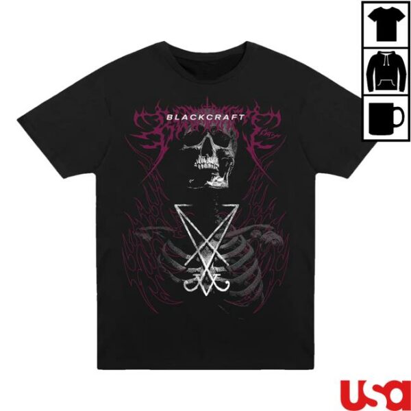 kenny Blackcraft Store Merch Lucifer Sigil Skeleton T Shirt