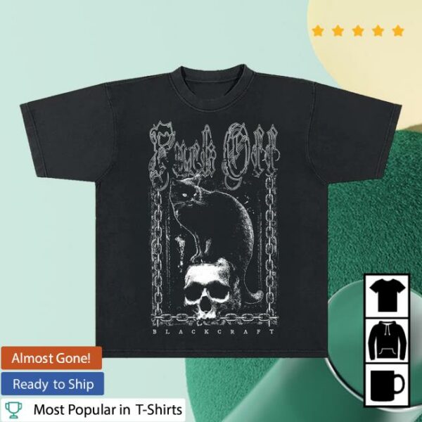 kenny Blackcraftcult Merch Store F Off Black Cat T Shirt