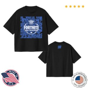 kenny Blast Tv Shop 2025 Fncs Global Championship Boxy Fit Black T Shirt