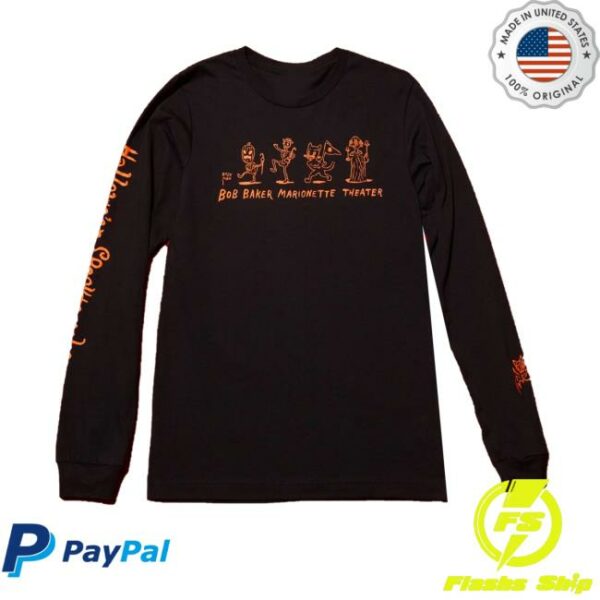 kenny Bob Baker Marionette Theater Merch Baseman X Bbmt Long Sleeve Shirt