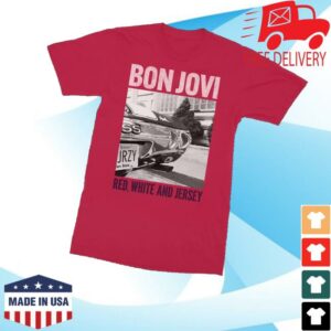 kenny Bon Jovi Shop Merch Forever Red White And Jersey Red T Shirtv kenny Bon Jovi Shop Merch Forever Red White And Jersey Red T Shirtv