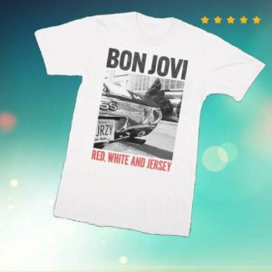 kenny Bon Jovi Shop Merch Forever Red White And Jersey White T Shirtv kenny Bon Jovi Shop Merch Forever Red White And Jersey White T Shirtv